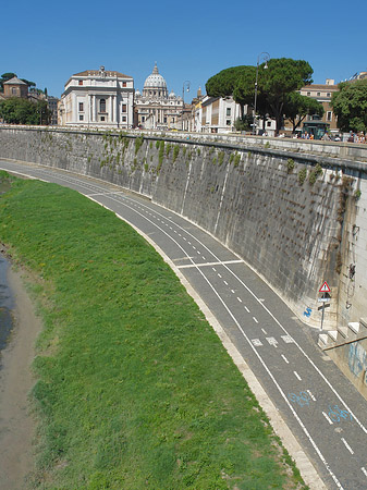 Foto Blick auf den Petersdom - Rom