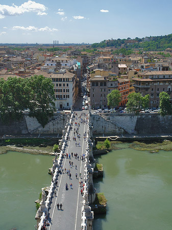 Fotos Luftaufnahme der Brücke | Rom