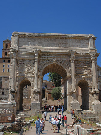 Fotos Triumphbogen des Septimius Severus