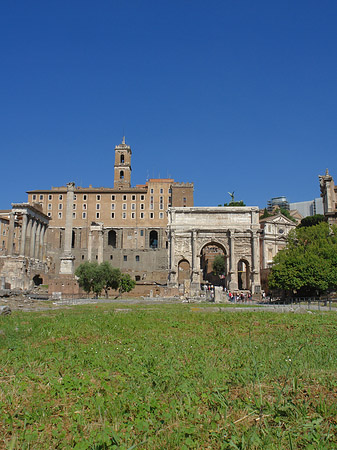 Fotos Triumphbogen mit Tabularium | Rom