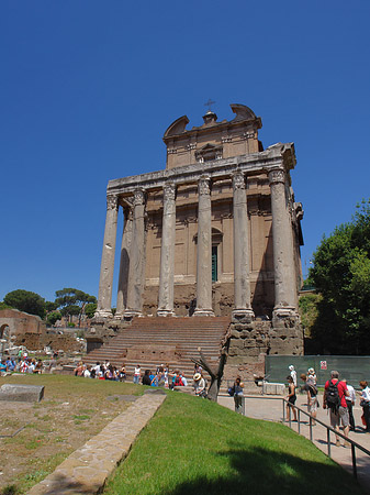 Fotos Weg am Tempel | Rom