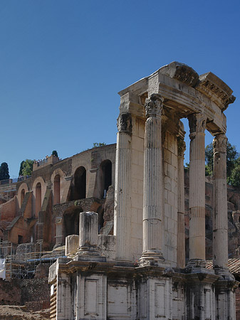 Tempel der Vesta Foto 