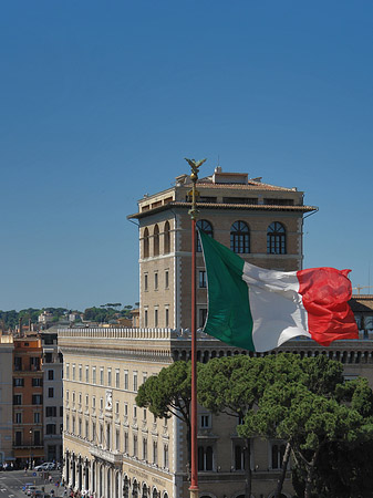 Foto Flagge - Rom