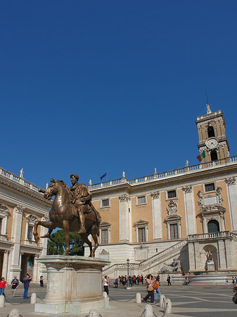 Foto Marc Aurel Statue vor dem Kapitol