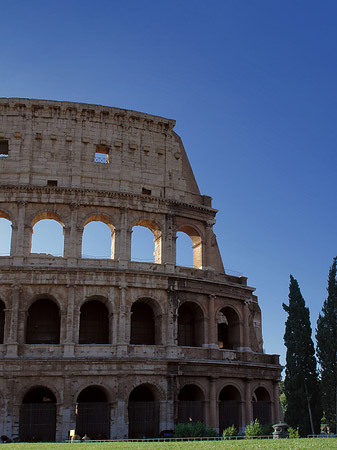 Wiese vor dem Kolosseum Fotos