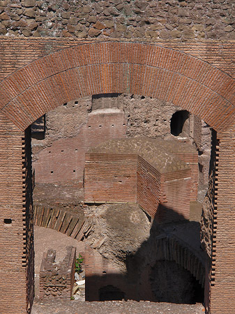 Foto Ruinen auf dem Palatin Hügel - Rom