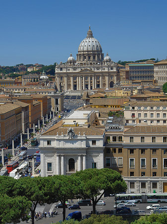 Blick zum Vatikan