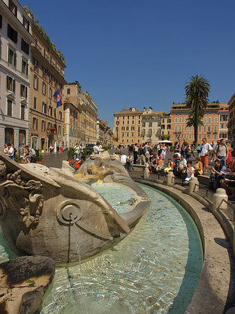 Foto Barcaccia Brunnen