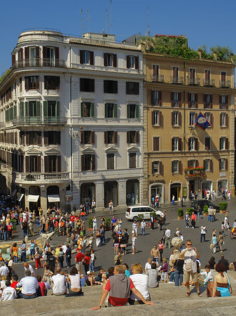 Fotos Menschen an der Treppe | Rom