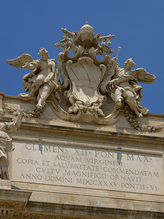 Foto Details am Trevibrunnen