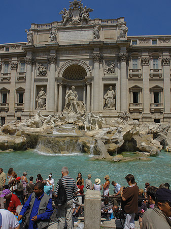 Fotos Menschen am Brunnen | Rom