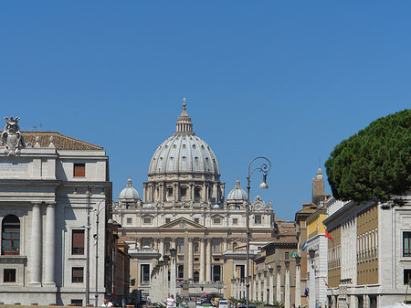 Foto Blick auf den Petersdom - Rom