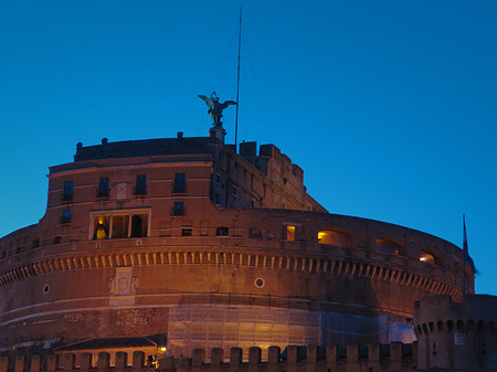 Fotos Engelsburg bei Dämmerung | Rom