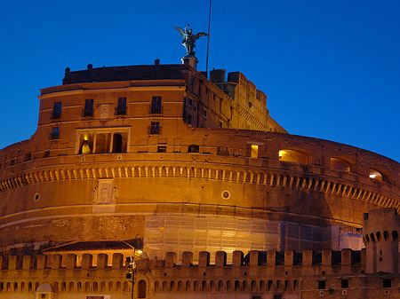 Foto Engelsburg bei Dämmerung - Rom