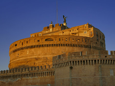 Foto Engelsburg bei Dämmerung - Rom
