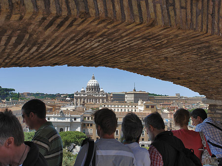 Foto Menschen auf der Burg - Rom