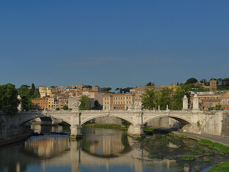 Foto Blick zur Ponte Vittorio Emanuele II - Rom