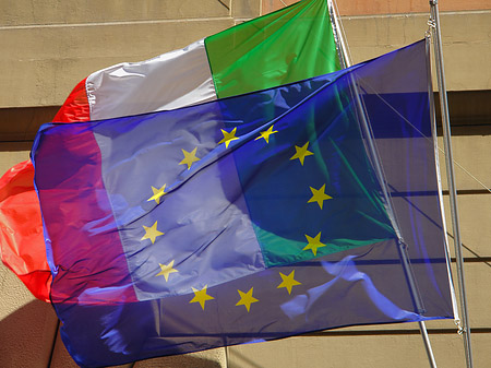 Foto Flagge - Rom