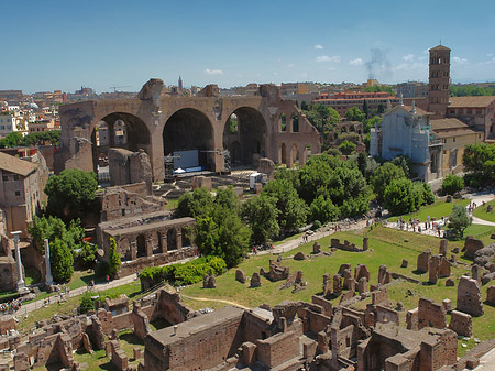 Blick auf das Forum Romanum