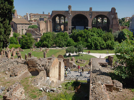Foto Blick auf das Forum Romanum