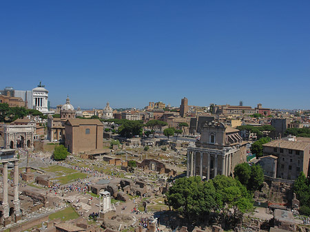 Foto Blick auf das Forum Romanum