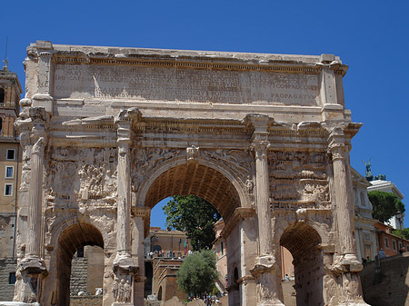 Fotos Triumphbogen des Septimius Severus | Rom