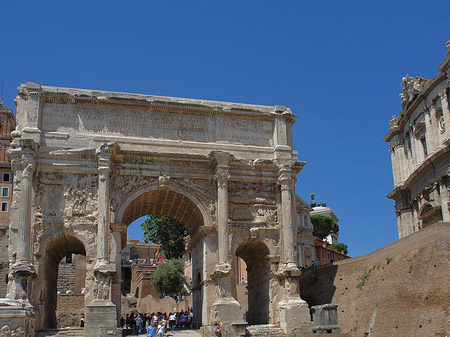 Fotos Triumphbogen des Septimius Severus | Rom
