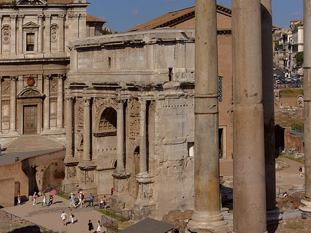 Foto Triumphbogen des Septimius Severus