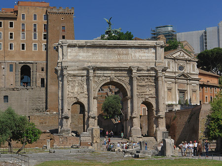 Foto Triumphbogen des Septimius Severus - Rom