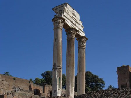 Fotos Säulen am Dioskurentempel