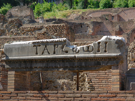 Foto Steine im Forum Romanum - Rom