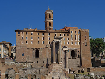 Fotos Tabularium mit dem Concordiatempel