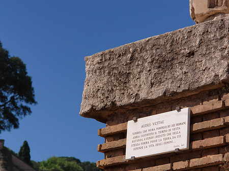 Fotos Tempel der Vesta | Rom