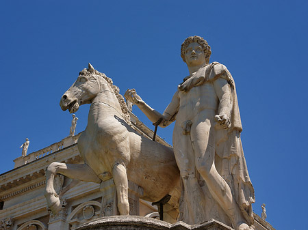 Fotos Statuen der Dioskuren | Rom