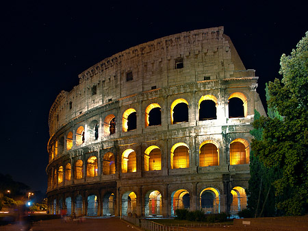 Fotos Kolosseum bei Nacht | Rom