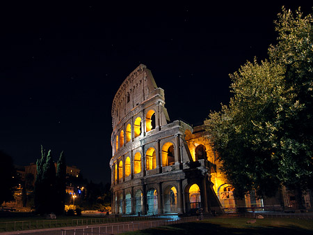 Foto Kolosseum bei Nacht - Rom