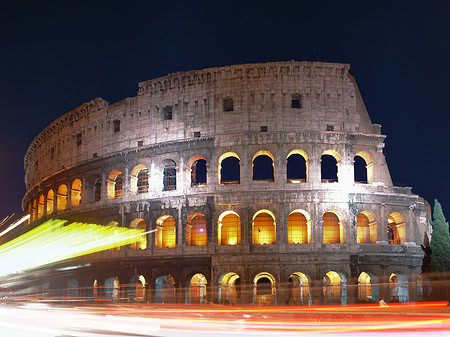 Foto Rote Beleuchtung - Rom