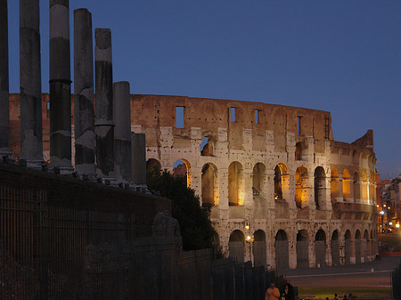 Fotos Säulen in der Dämmerung | Rom