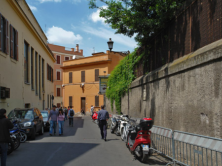 Umgebung des Kolosseums Fotos