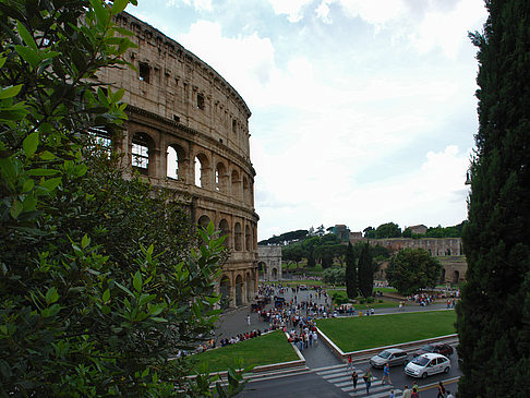 Fotos Kolosseum mit Straße