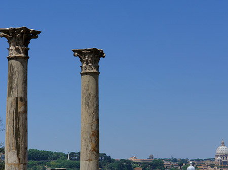 Blick über Rom Foto 