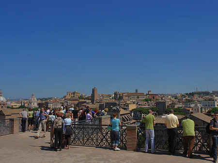 Foto Menschen am Forum Romanum - Rom