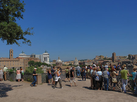 Fotos Menschen am Forum Romanum