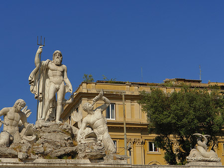 Neptun an der Piazza Fotos