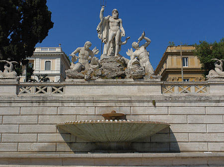 Foto Neptun an der Piazza