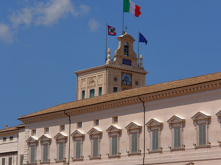 Dach vom Quirinalspalast Fotos