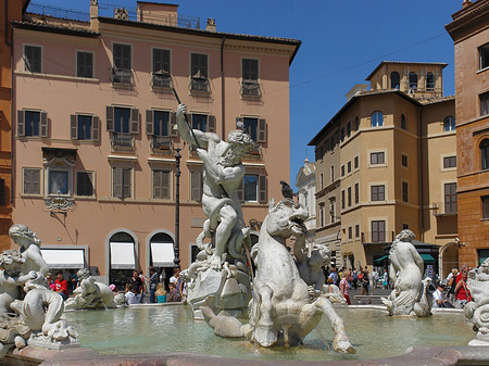 Foto Neptunbrunnen - Rom
