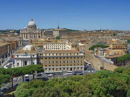 Foto Blick zum Vatikan