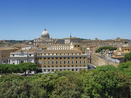 Blick zum Vatikan Foto 