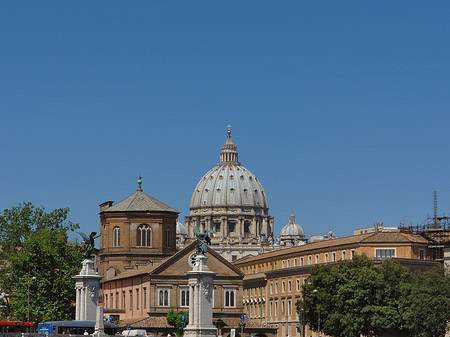 Blick zum Vatikan